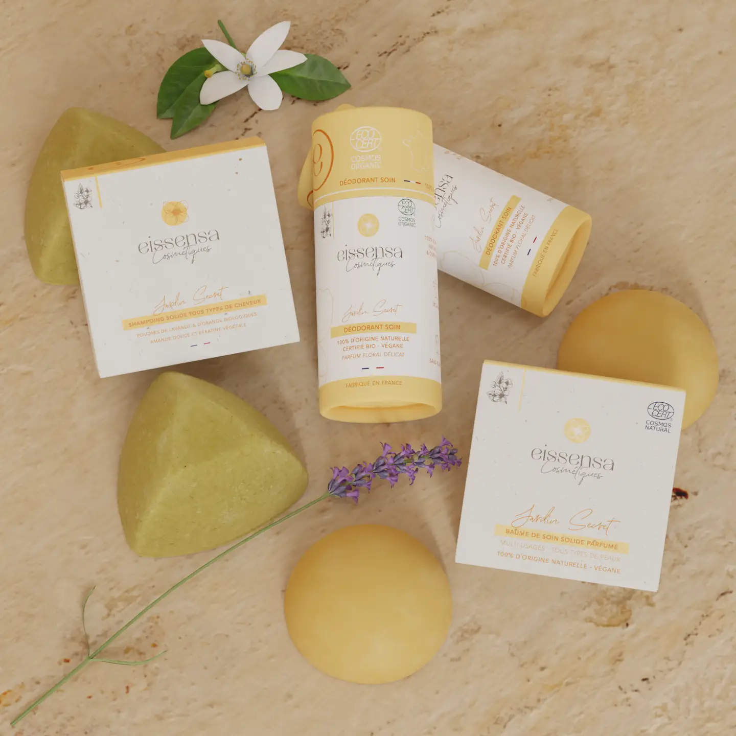 Packaging cosmétiques naturels