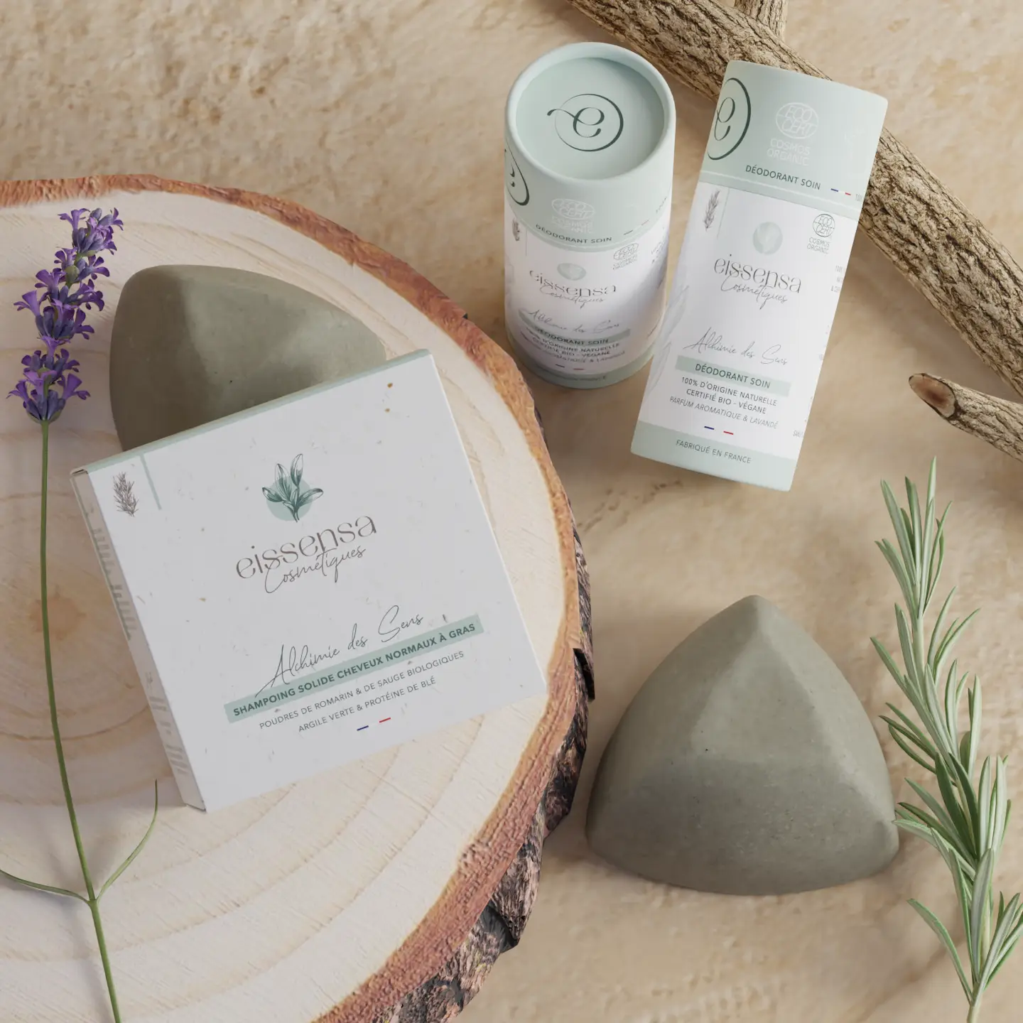 Packagings cosmétiques bio